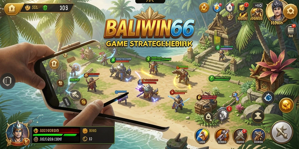 Menampilkan aksi seru dalam gameplay BALIWIN66 yang menantang.