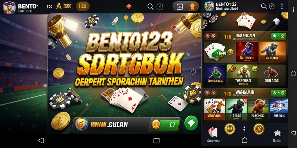Tampilan menarik dari gameplay BENTO123 dalam taruhan olahraga.