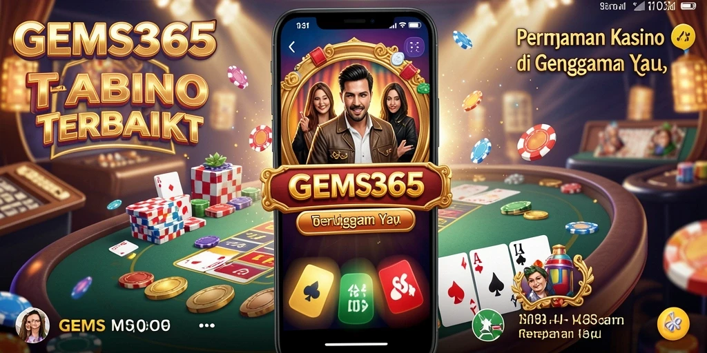 Tampilan gameplay yang menarik dan seru dari GEMS365.