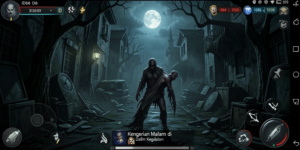 Screenshot ID66 menampilkan suasana mencekam dan gameplay yang menegangkan.