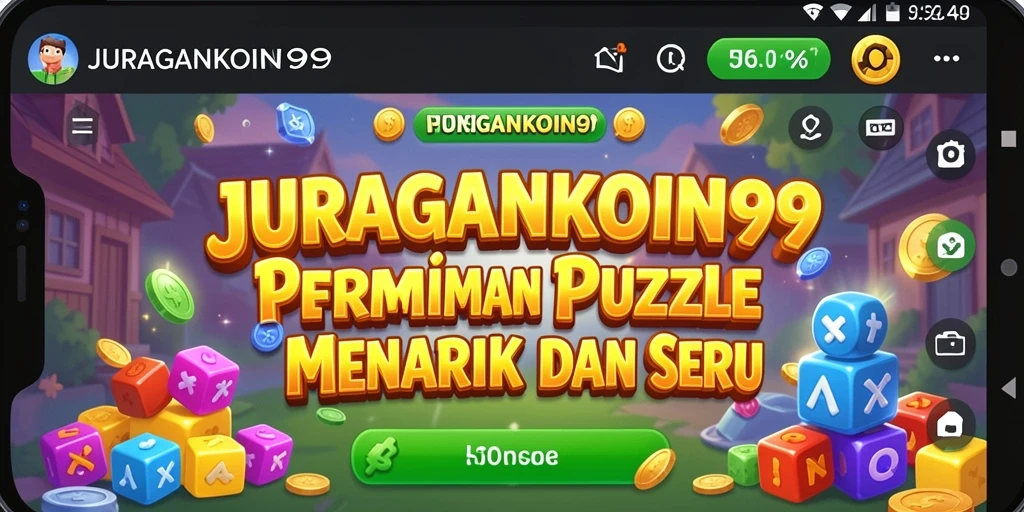 Tampilan gameplay JURAGANKOIN99 yang penuh warna dan menantang.