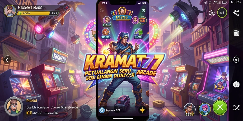 Tampilan gameplay KRAMAT77 yang menarik dan interaktif.