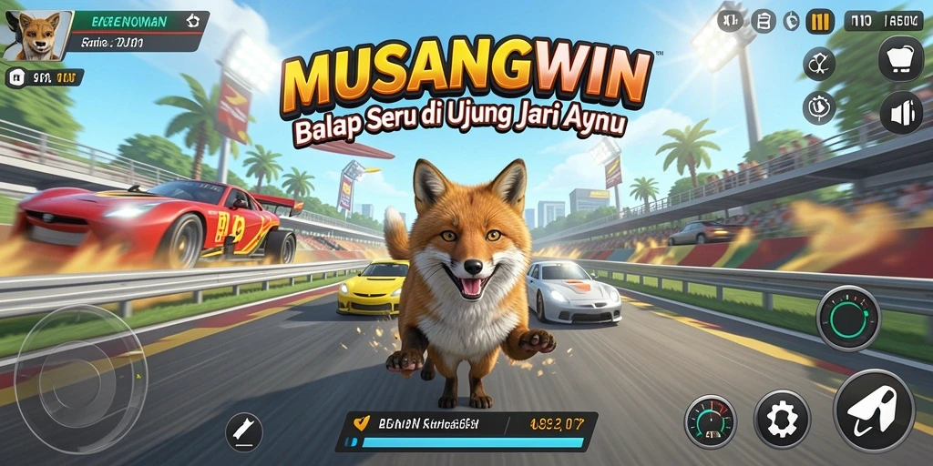 Tangkap momen menegangkan saat balapan di MUSANGWIN.