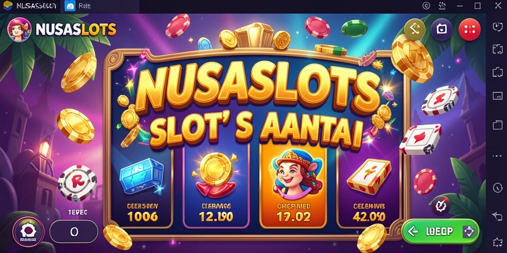 Gameplay seru dengan grafis menawan dalam NUSASLOTS.