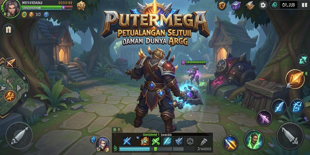 Tangkapan layar dari gameplay menampilkan aksi seru dalam <strong>PUTERMEGA</strong>.
