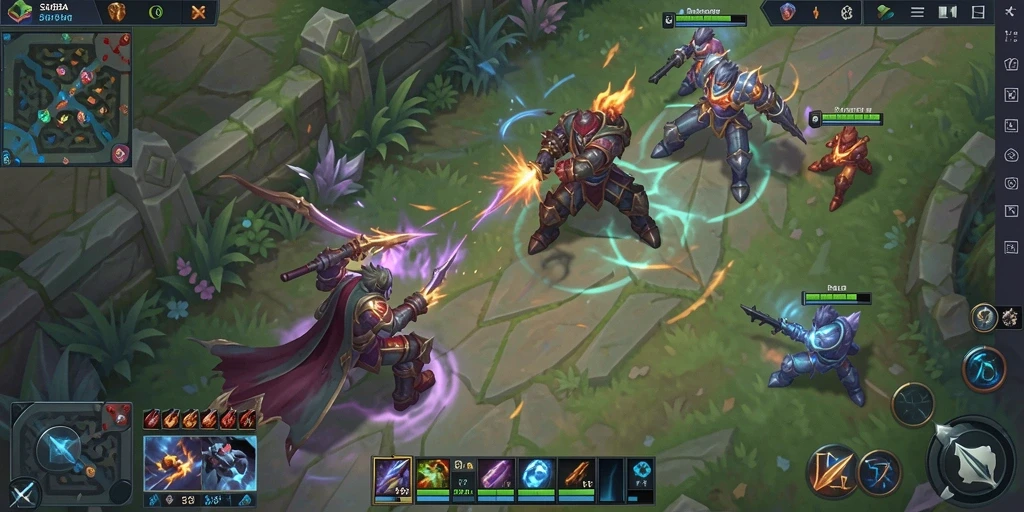 Tangkapan layar dari gameplay mendebarkan di SR996.