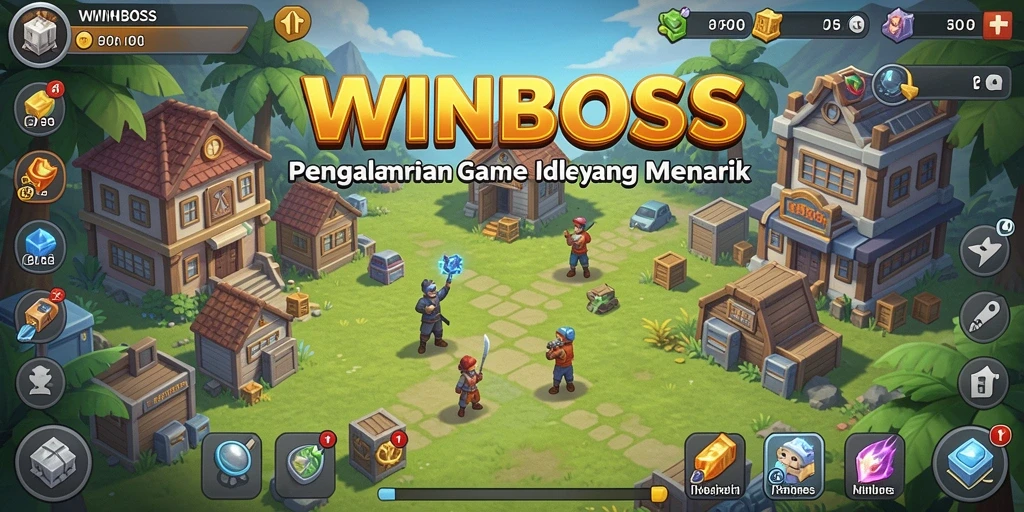 Tampilan gameplay <strong>WINBOSS</strong> yang menakjubkan dan interaktif.
